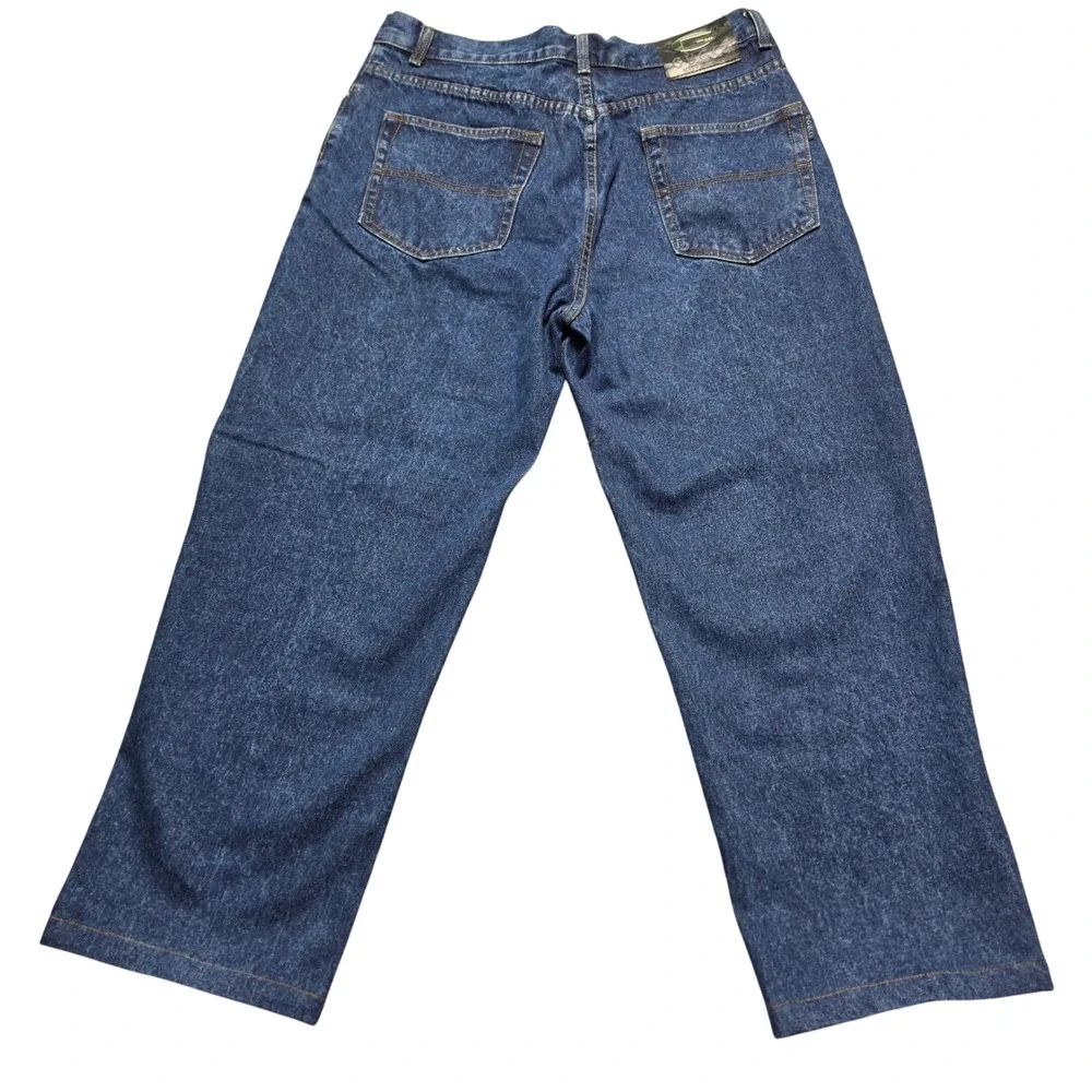 GUCCI Jeans 36 Mens Blue Good Made In Italy Straight Leg Denim